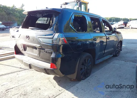 2021 Lexus Lx 570 Three-Row from USA, damaged, VIN JTJDY7AX7M4333791